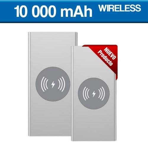 POWER BANK WIRELESS 10,000 mAh.