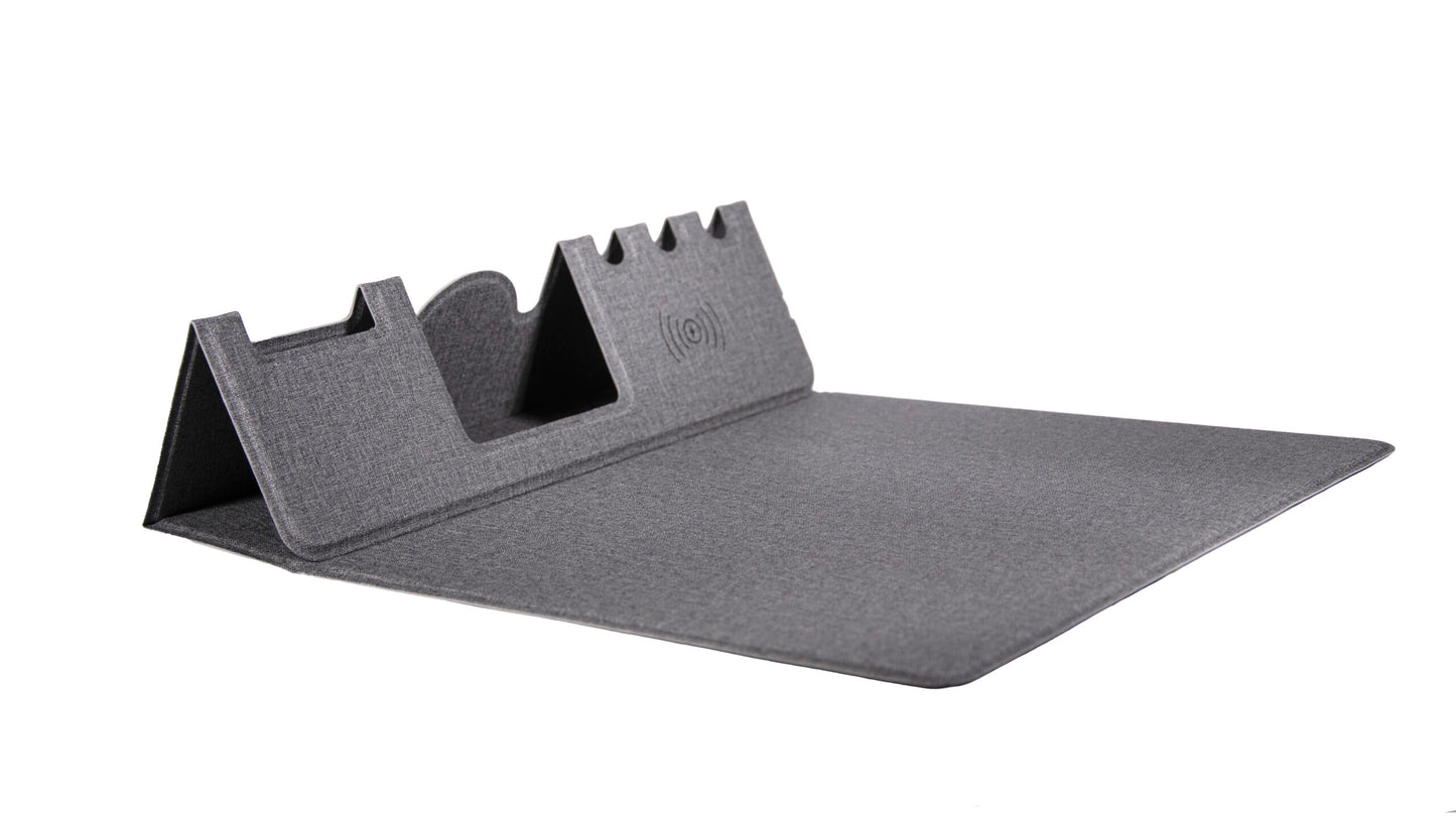 MOUSE PAD MULTIFUNCIONAL CON CARGA INALÁMBRICA