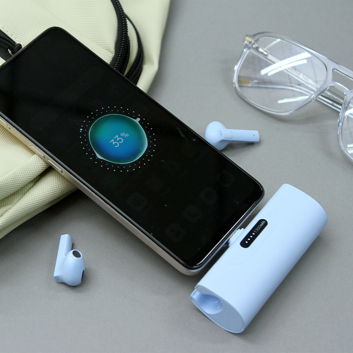 POWER BANK CON AUDÍFONOS SENS