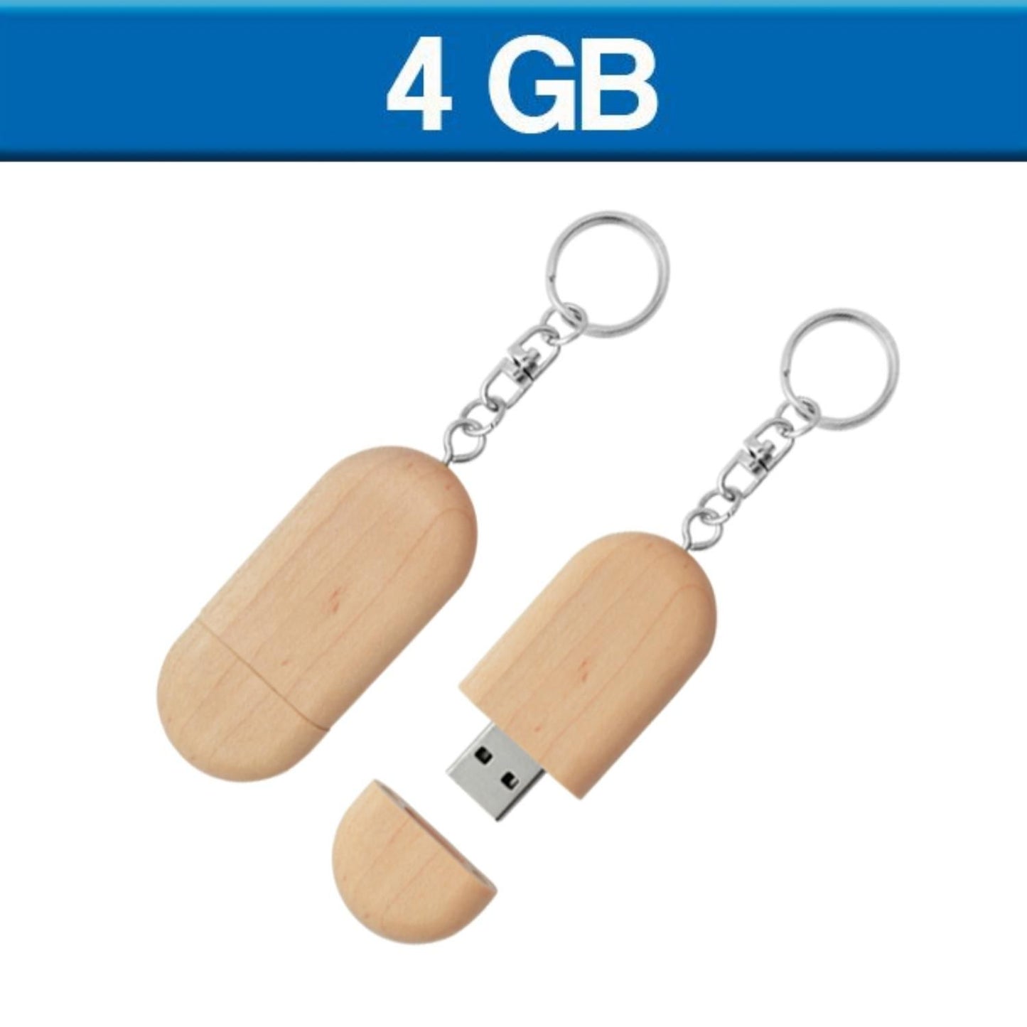 USB OVAL 4GB