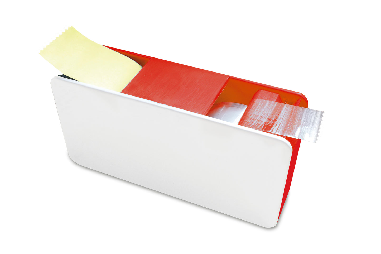 DISPENSER DE PAPELES Y CINTA ADHESIVA