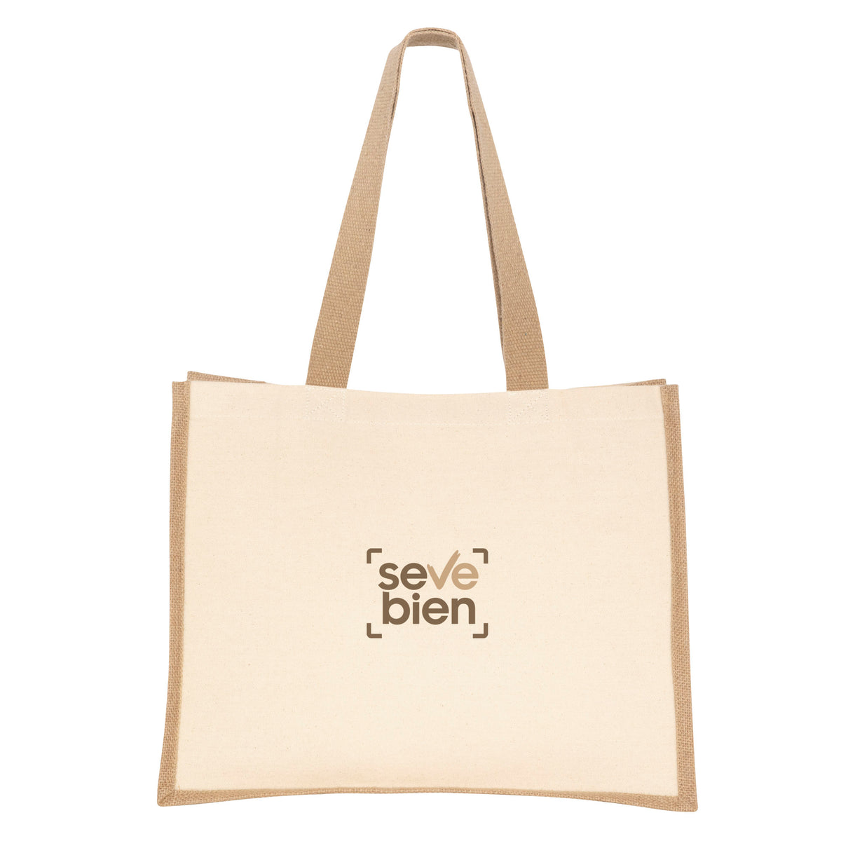 Bolsa de algodón y yute "YARI"
