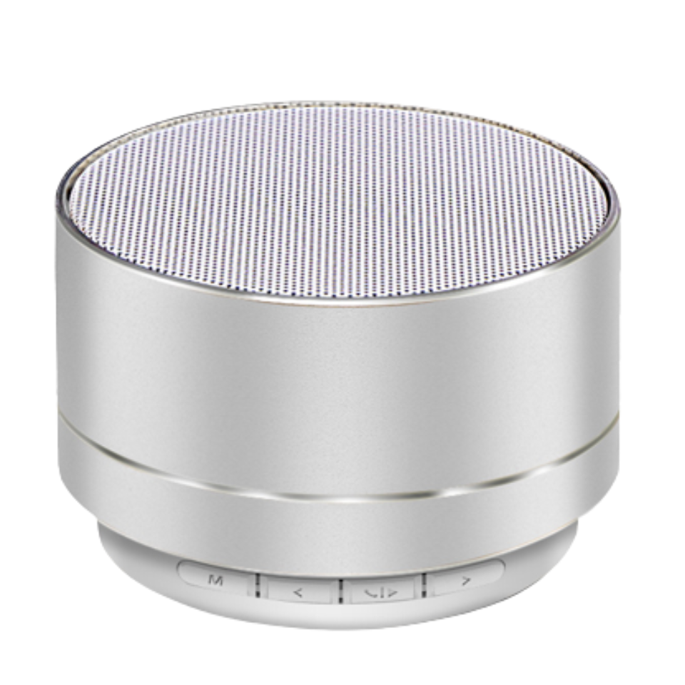 BOCINA METÁLICA CON LUCES LED Y BLUETOOTH OXFORD
