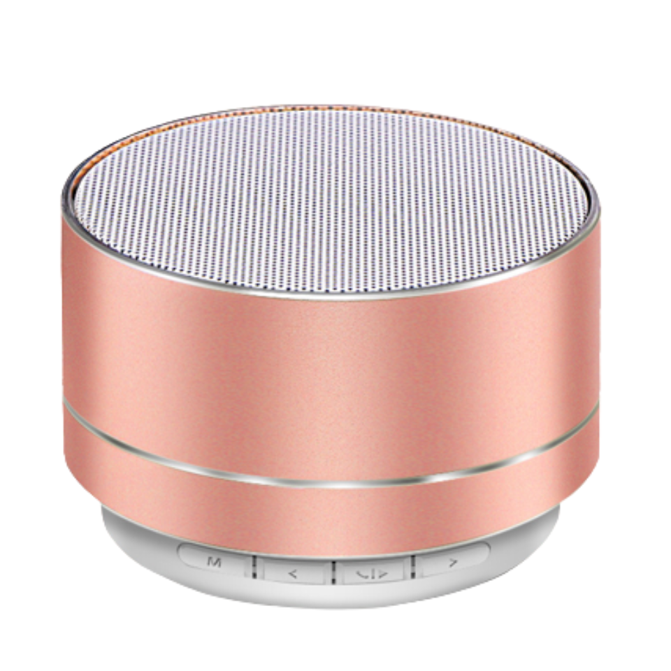 BOCINA METÁLICA CON LUCES LED Y BLUETOOTH OXFORD