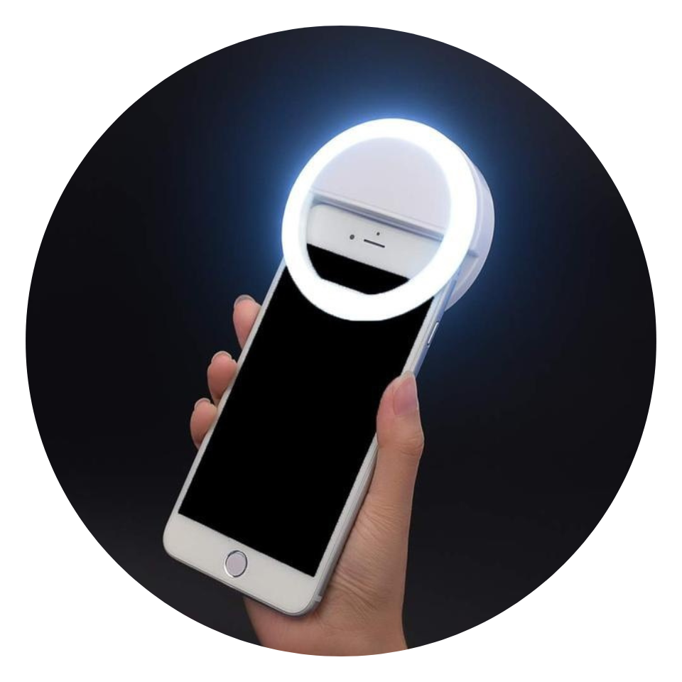 ARO DE LUZ SELFIE RECARGABLE
