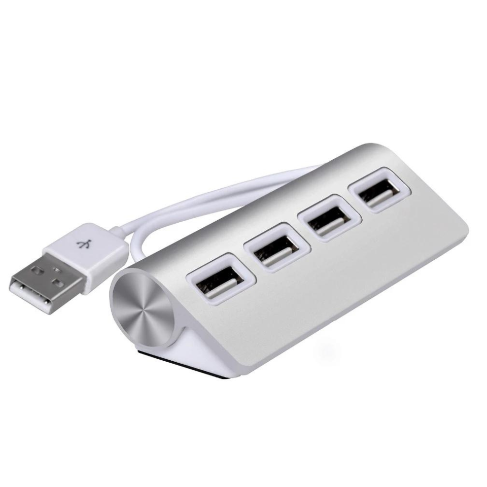 HUB USB 2.0 ALUMINIO