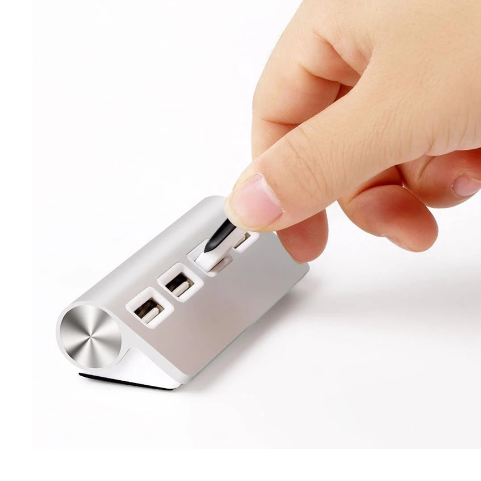 HUB USB 2.0 ALUMINIO