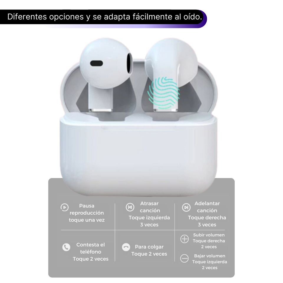 MINI AUDÍFONOS BLUETOOTH PRO 5S TWS