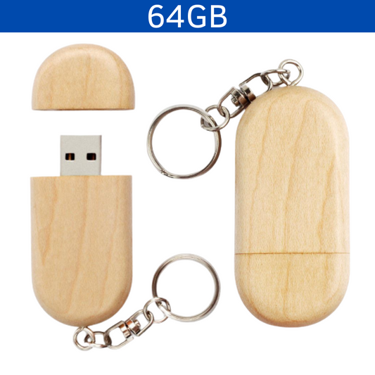 USB OVAL 64GB