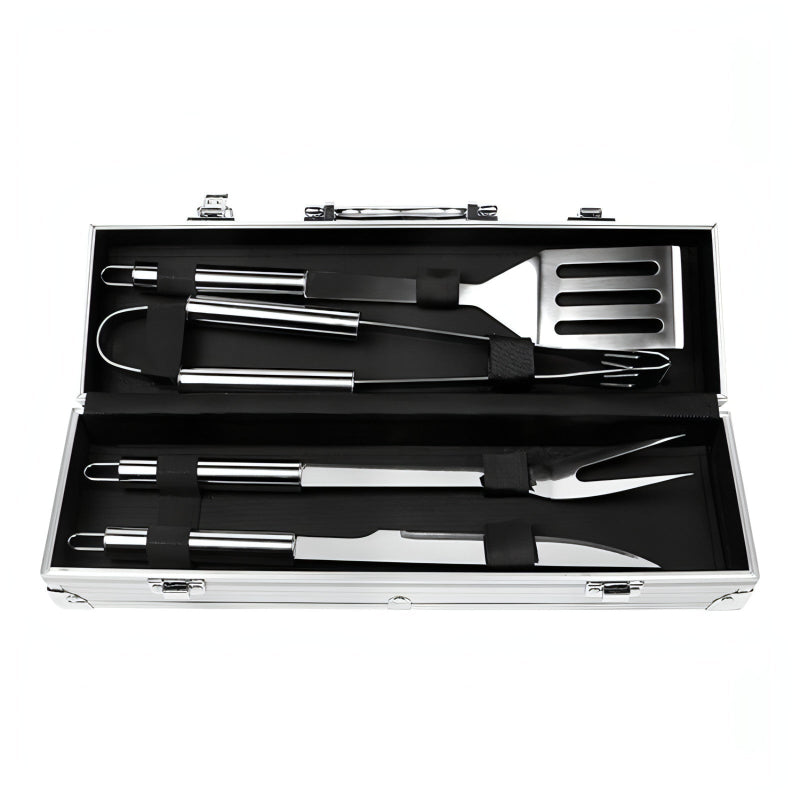 SET DE BBQ DE 4 PIEZAS ASIAGO